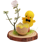 Пасхальный декор «Цыпленок на полянке» 8×8×7 см 10095927