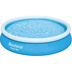 Бассейн надувной BESTWAY 57274, Fast Set 366х76см, 5377л, фил.-насос 1249л/ч