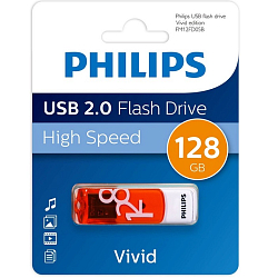 USB 128Gb PHILIPS VIVID2.0 (FM12FD05B/97)
