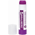 Клей-карандаш 15 г, Indicator обесцвечивающийся, цветной, BRAUBERG 220874