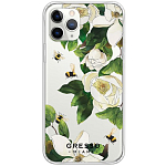 Задняя накладка GRESSO для iPhone 11. Коллекция "Flower Power". Модель "Lady Di".