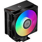 Кулер PCCooler RT500  Digital ARGB BK (240W, 4-pin PWM, LED temp., 152mm, Al/Cu, 5x6mm, ARGB, 1x120mm, 73.32CFM, 34.9dBA, 2200RPM, S: 1