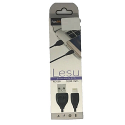 Кабель USB <--> Lightning  1.0м FAISON Lesu RC-050i чёрный