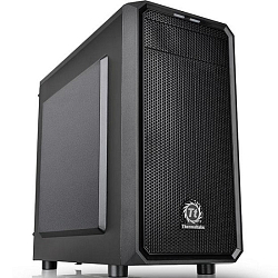 Корпус THERMALTAKE  Versa H15 черный без БП mATX 4x120mm 1xUSB2.0 1xUSB3.0 audio bott PSU