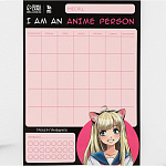 Магнитный Планинг А4 и стирающийся маркер «Аниме» 10026408