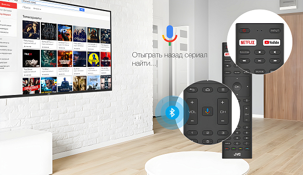 Больше возможностей с Google TV