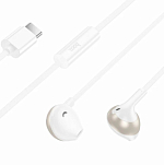 Наушники HOCO M115, белый, Type-C