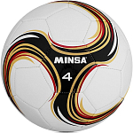 Мяч футбольный MINSA Futsal, машинная сшивка, 32 панели, р. 4, PU
