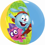 Мяч надувной детский, пляжный, Смешарики, 51 см