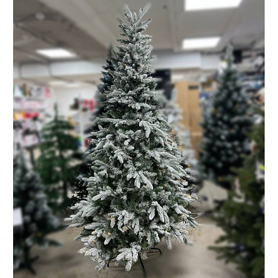 Ель Снежная Эверест с подсветкой  180 см ROYAL FOREST