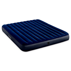 Матрас надувной INTEX 64755, 183х203х25см "Classic" до 272кг