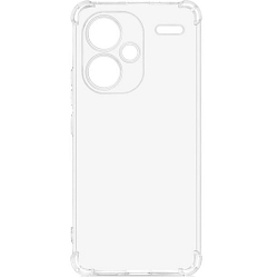 Силиконовый чехол DF для Xiaomi Redmi Note 13 Pro+ DF xiAngle-10, прозрачный с защищенными углами