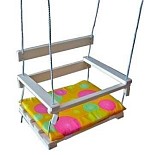 Качели подвесные детские №2 с мягкой сидушкой 041
