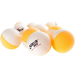 Мячи для настольного тенниса DHS 1* D40+ (DUAL) бел. 10 шт.
