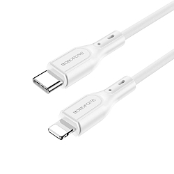 Кабель Lightning <--> Type-C  1.0м BOROFONE BX66 Wide, белый