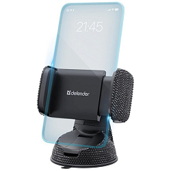Автомобильный держатель DEFENDER Car holder 114+ черный, стразы черные
