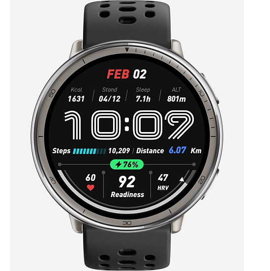 Смарт-часы XIAOMI AMAZFIT Active 2R A2437, черный
