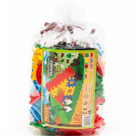 Конструктор ПОЛЕСЬЕ "Фермер" (235 элементов)