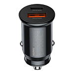 Авто ЗУ 1USB/1Type-C REMAX RCC358, Siya, 30Вт, белый, Type-C