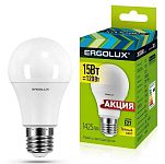 Лампа светодиодная ERGOLUX LED-A60-15W-E27-3K ПРОМО
