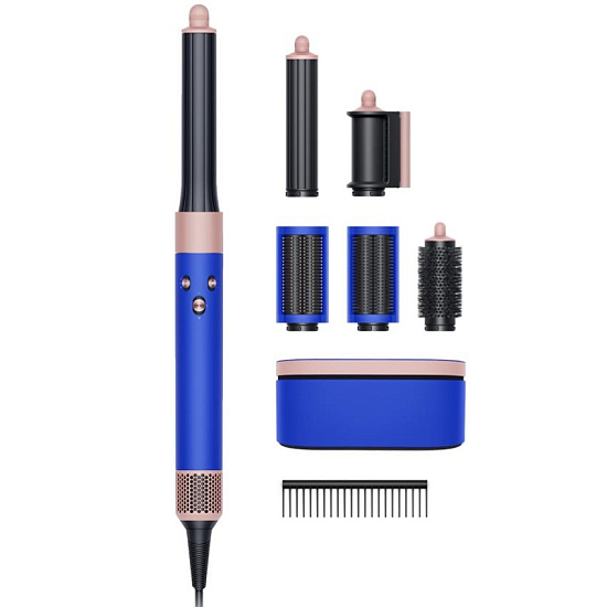 Стайлер Dyson HS05 Airwrap Long Barrel Blue Blush