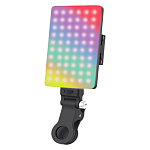 Свет для съемки WALKER WLR-A8, RGB, портативный, с диспеем, черный