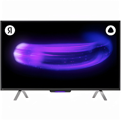 Телевизор Яндекс ТВ Станция с Алисой (YNDX-00091) 43", чёрный
