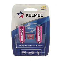 Аккумулятор КОСМОС R06 2700 mAh BL-2 (2/24/288)