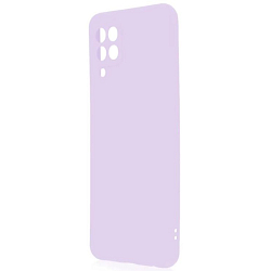 Задняя накладка SILICONE COVER для Samsung A22 сиреневый