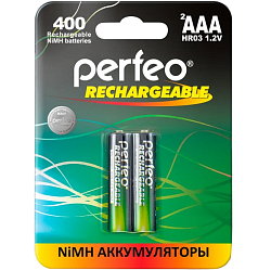 Аккумулятор PERFEO R03 400mAh BL-2