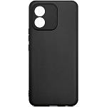 Силиконовый чехол SILICONE CASE Soft Matte для Honor X5 (2023) черный