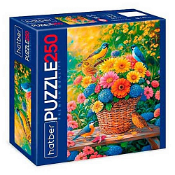 Пазлы 250 "Летний букет" Premium
