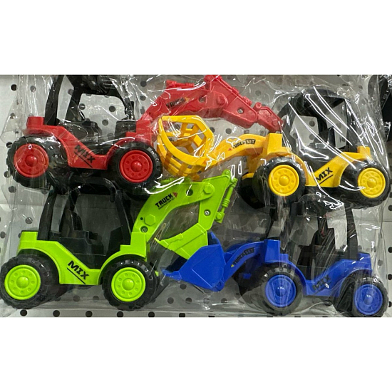 Набор машинок для стройки 4шт  1