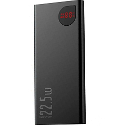 Внешний АКБ BASEUS (20000mAh) 22,5W Adaman Metal Digital Display QC Overseas Edition черный (PPAD07010)