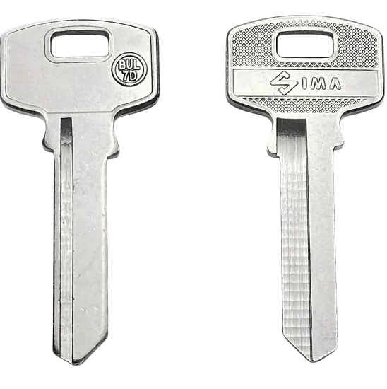Заготовка ключа BUL-7D_x_x_BUL7_x_КНР Китай