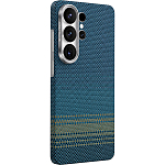 Задняя накладка KEEPHONE KEVILAR SEANOVA MAGSAFE CASE для Samsung Galaxy S26 ULTRA, MOONRISE