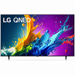 Телевизор LG 65QNED80T6A.ARUG, чёрный титан 65"