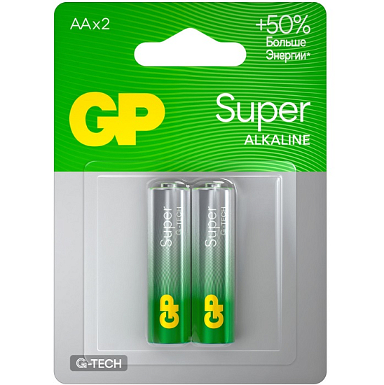 Элемент питания GP LR06 Super G-Tech BL-2