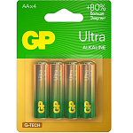 Элемент питания GP LR06 Ultra G-tech BL-4 (15AUA21-2CRSBC4)