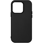 Силиконовый чехол ISA для iPhone 15 Pro TPU матовый черный