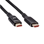 Кабель HDMI <--> HDMI  1.0м iOPEN ACG859B-1.0,ver. 2.1 8KX60Hz (Econom) оплетка