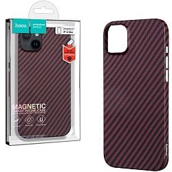 Задняя накладка HOCO для iPhone 14 Plus Carbon Ultra-Thin MagSafe
