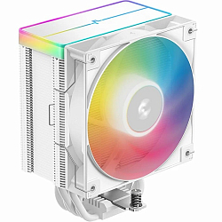 Кулер для процессора DEEPCOOL AG500 WH ARGb V2 белый 120мм алюминий+медь 1850rpm 29.4db 4-pin 240W 155мм