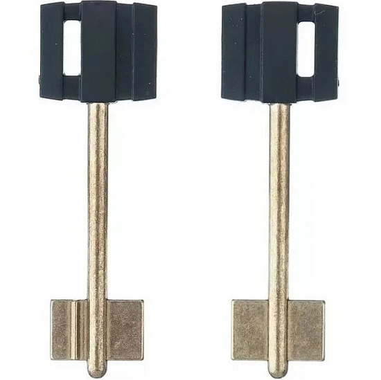 Заготовка ключа Бордер-3 85*22*13.8 мм, лат., с пластиком, б/п