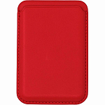 Кошелек для карт Leather Card Holder с анимацией (крепкий магнит) (Red)