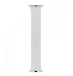 Силиконовый ремешoк NONAME для Apple Watch 42/44mm белый (012) (р-р 143)