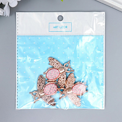 Брадс для творчества пластик "Муха с камешком" 4,5х4 см   7119483