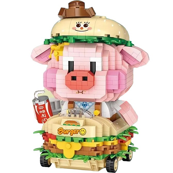 Конструктор LOZ 8812 Бургер Медвежонок