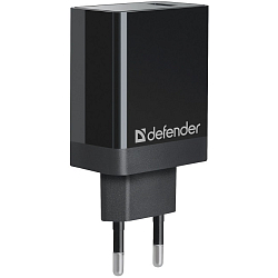 Сетевое ЗУ 1USB 3A DEFENDER UPA-101 черный