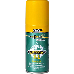 Аэрозоль NADZOR Extreme 7 в 1 ( от комаров, клещей, мошки, мокрецов, слепней, москитов, блох) 15
